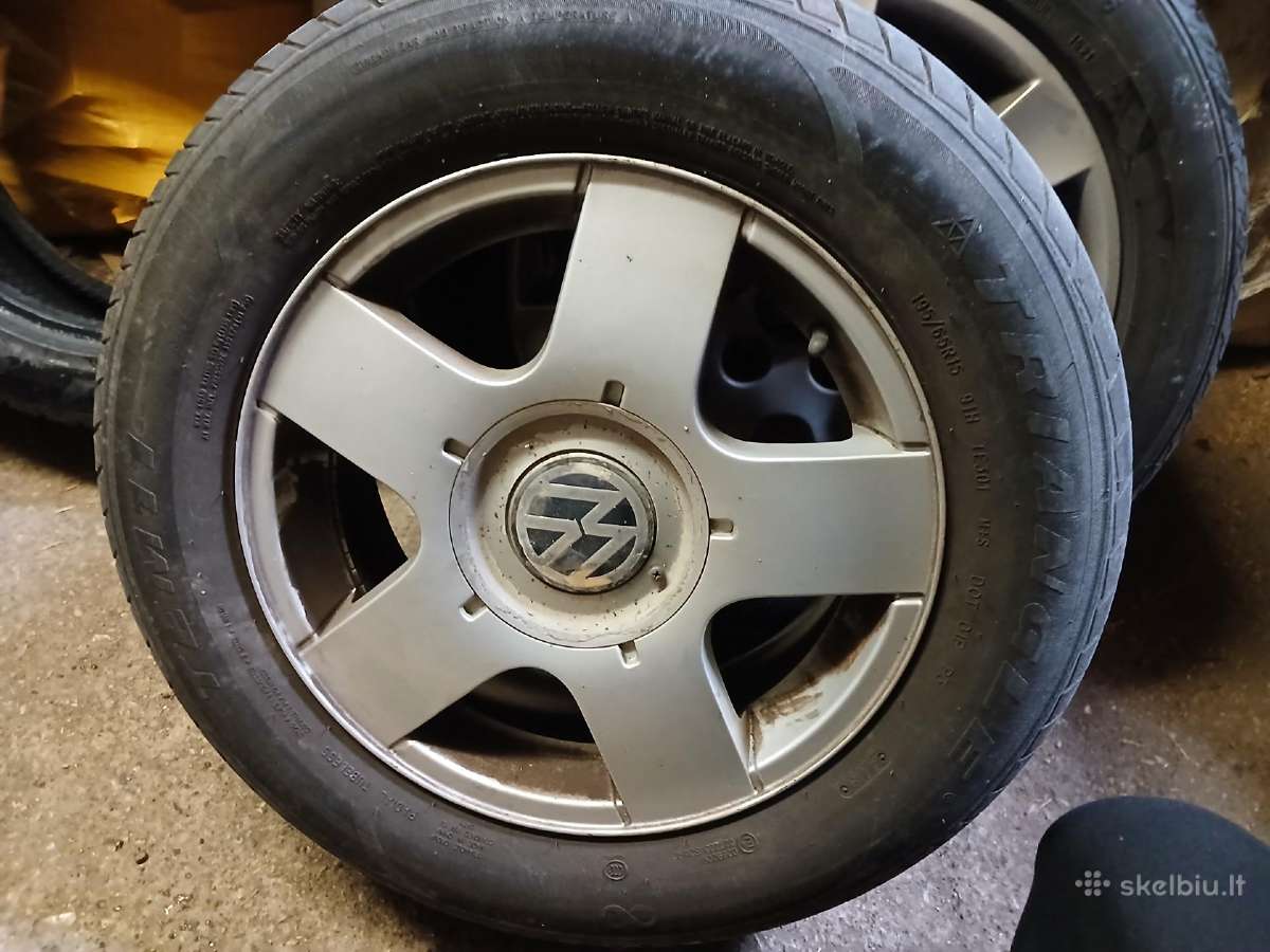 VW golf 4 originalūs lieti ratlankiai