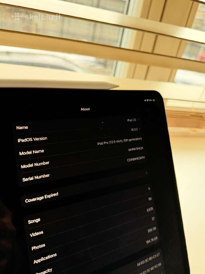 iPad 12.9 (5 generation - nuotraukos Nr. 4