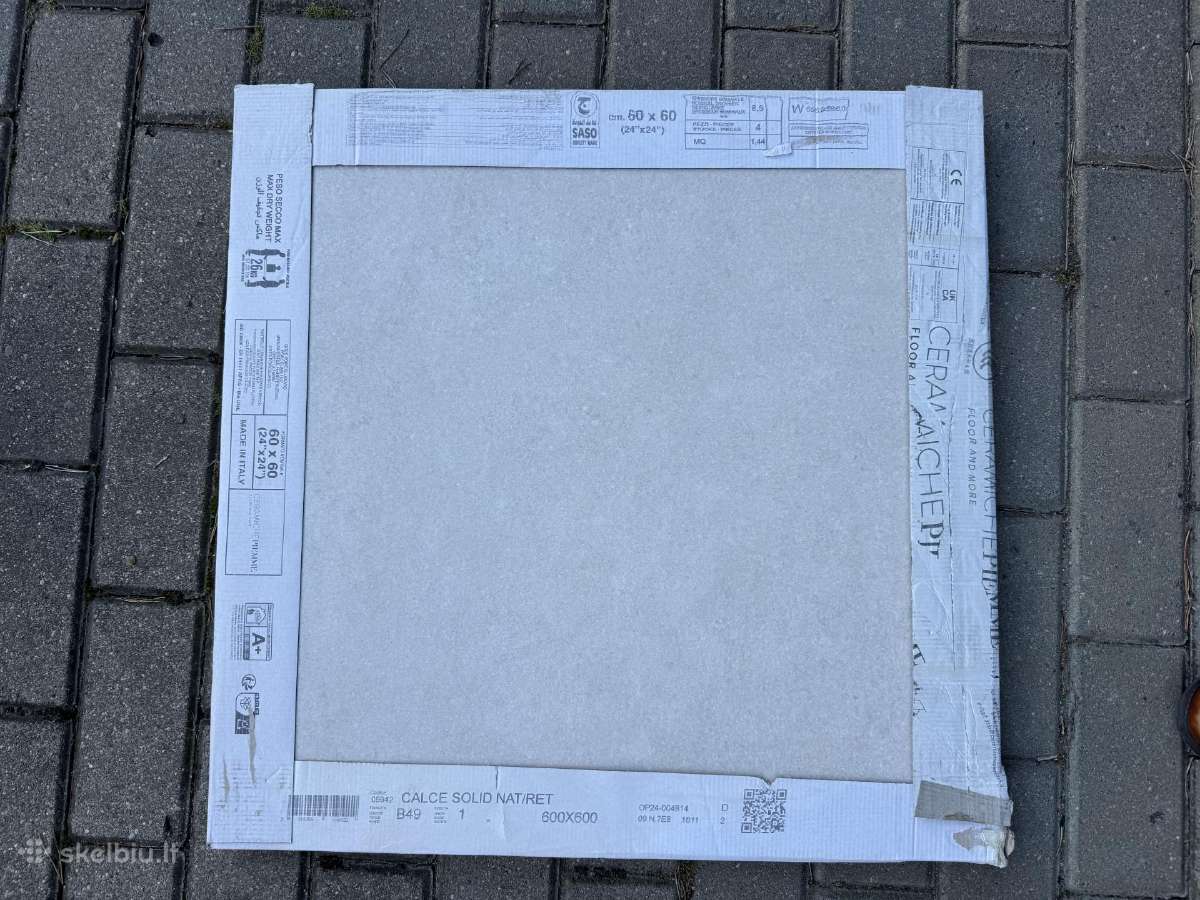 Akmens masės plytelės 60x60, 120x60x 120x120 ir kt