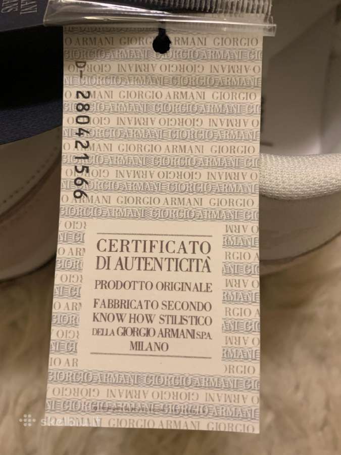 Armani Jeans Bianco-white - nuotraukos Nr. 9