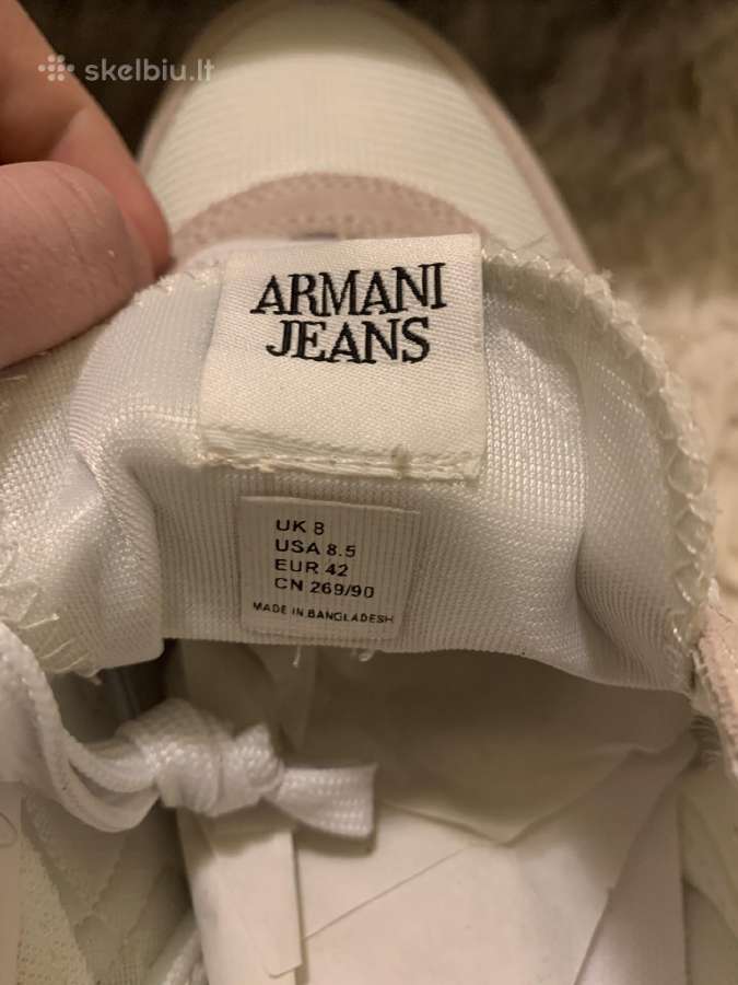 Armani Jeans Bianco-white - nuotraukos Nr. 10