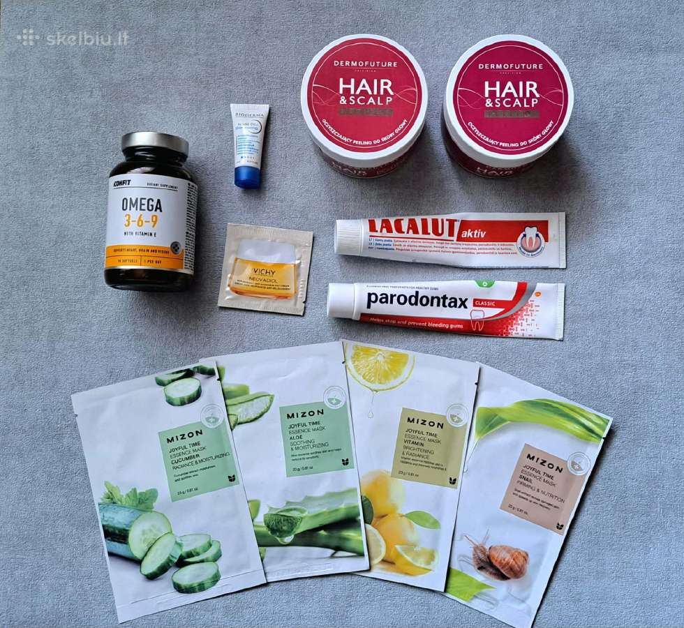 Dovanojame : kaukes, vitaminai, dantu pasta, ir kt