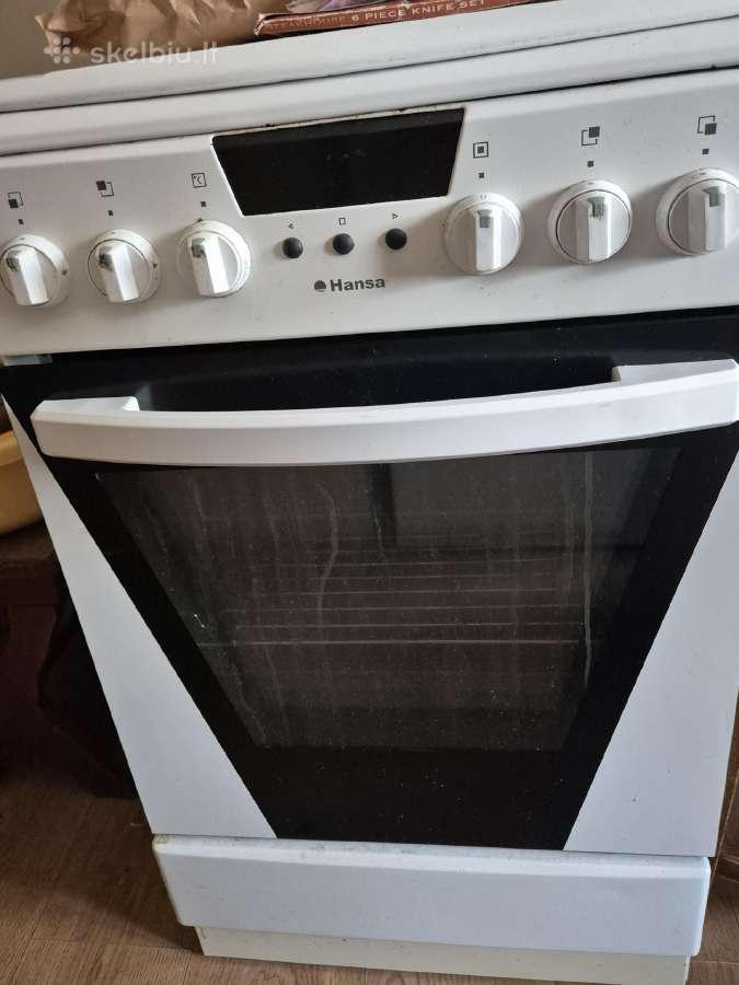 Hansa dujinė viryklė su elektrine orkaite