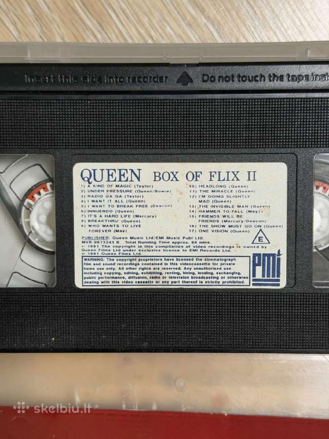 Queen Box Of Flix Vhs - nuotraukos Nr. 10
