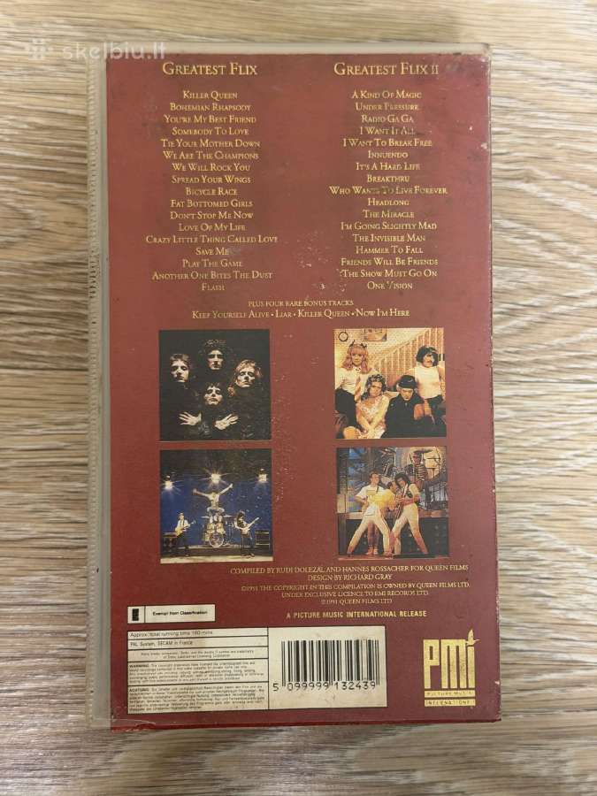 Queen Box Of Flix Vhs - nuotraukos Nr. 2