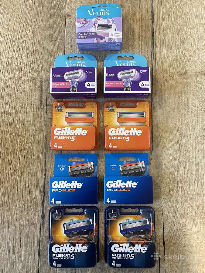 Gillette originalus skutimosi peiliukai!