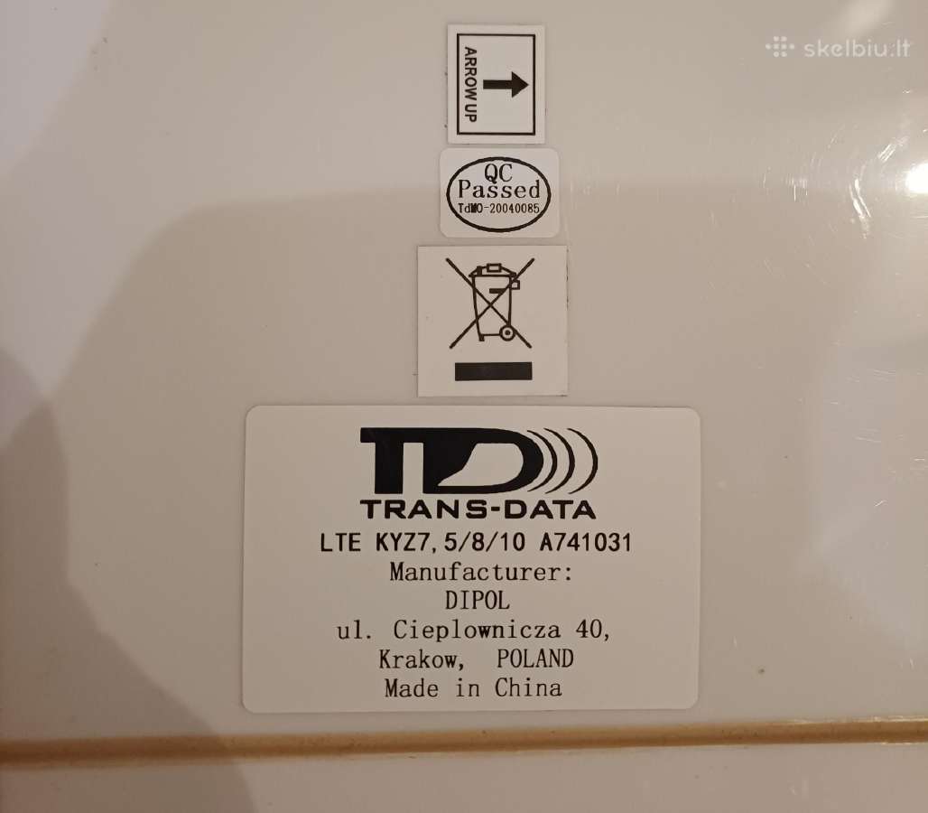4G ryšio stiprinimo antena - nuotraukos Nr. 2