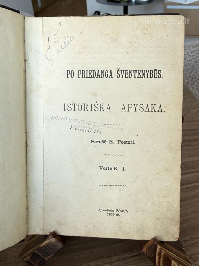 Po priedanga Šventenybės. Istoriška apysaka 1905