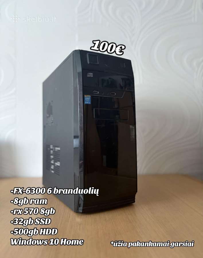 Stacionarūs kompiuteriai nuo 20 iki 870 eur - nuotraukos Nr. 34
