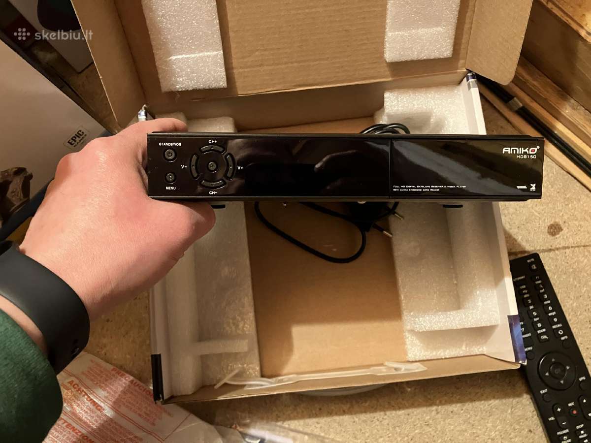 TV priedėlių komplektas Amiko Hd8150 ir eSTAR T2