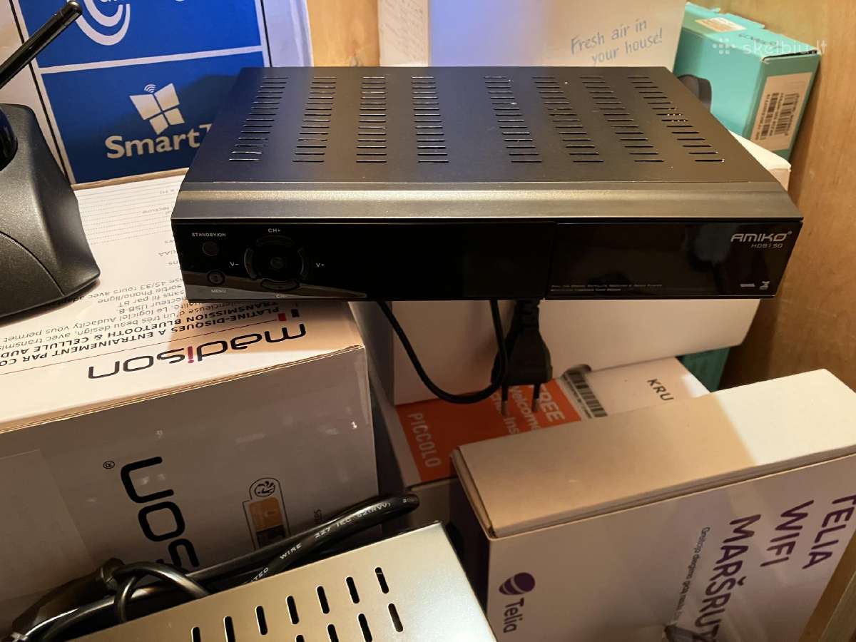 TV priedėlių komplektas Amiko Hd8150 ir eSTAR T2 - nuotraukos Nr. 2