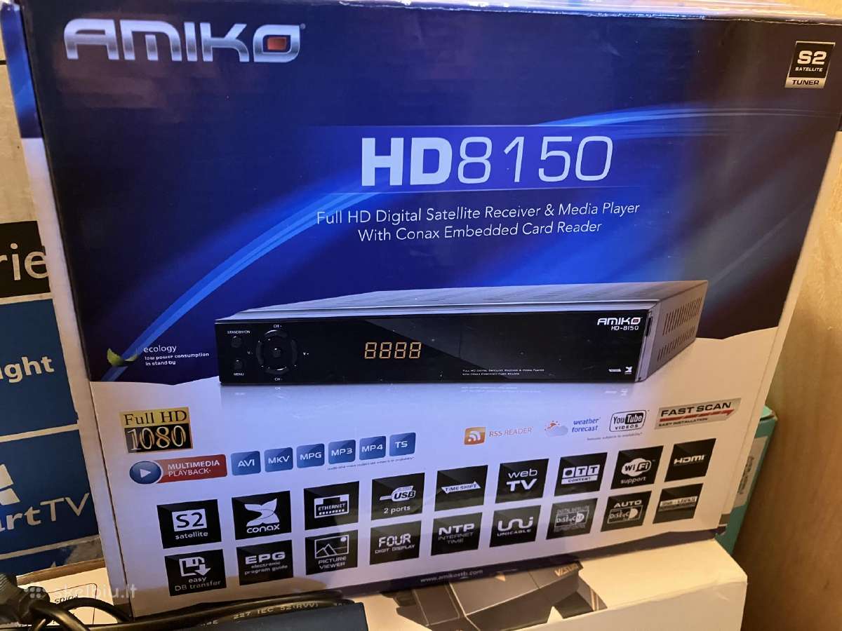 TV priedėlių komplektas Amiko Hd8150 ir eSTAR T2 - nuotraukos Nr. 7