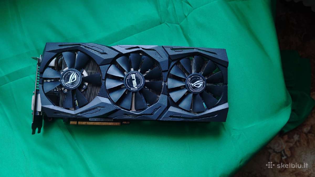 Vaizdo plokste Rog-strix-gtx1070ti-gaming
