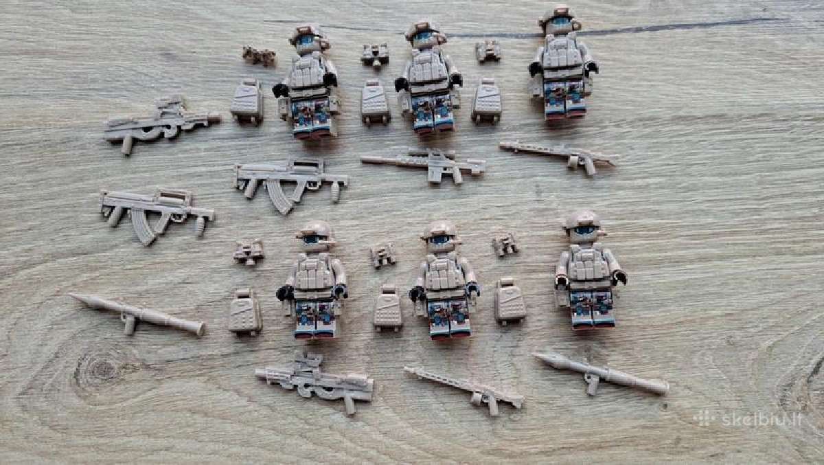 Lego Brickmanija minifigureliu analogas - nuotraukos Nr. 6