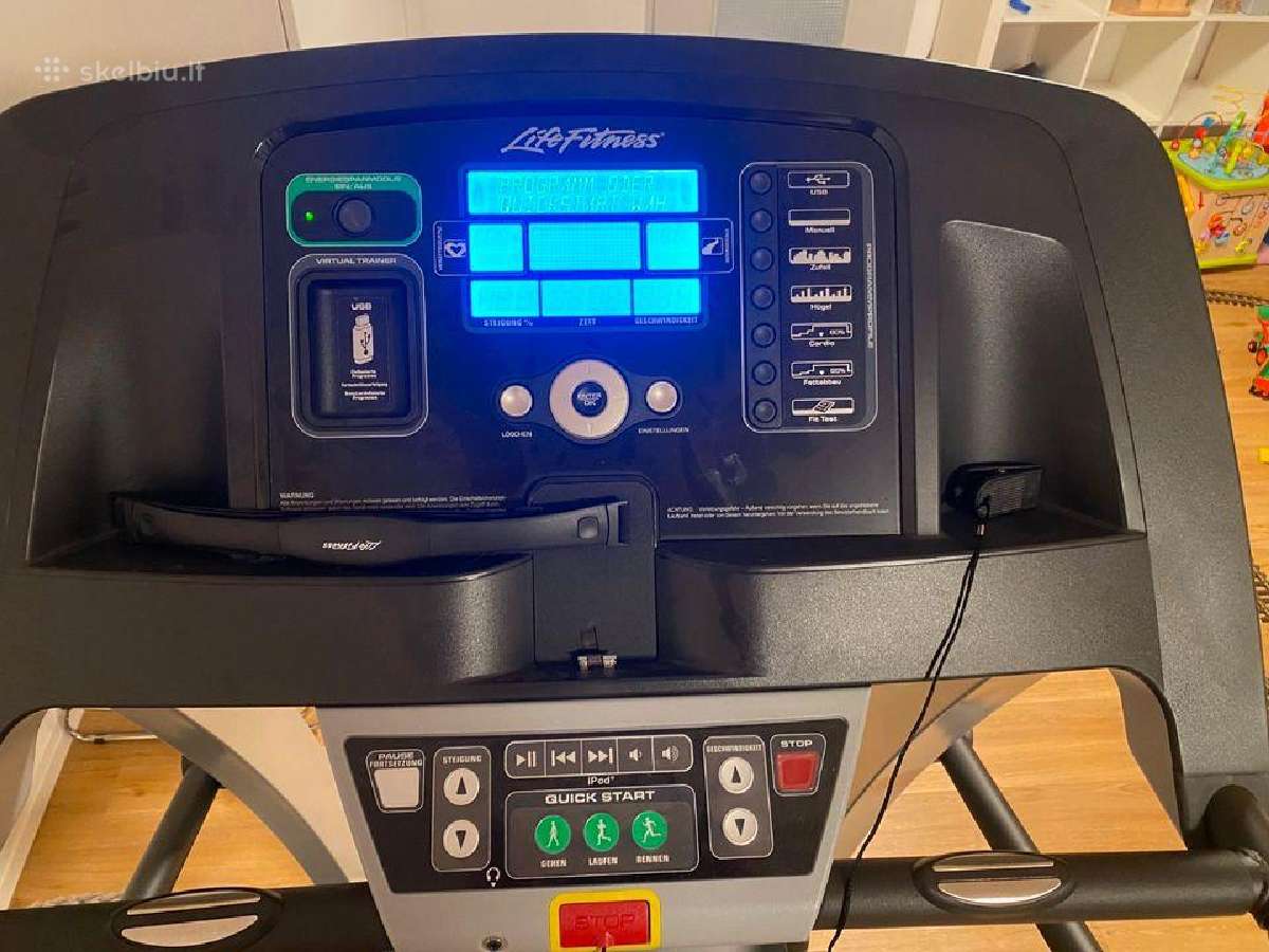 Bėgimo takelis Life Fitness F1 - nuotraukos Nr. 2