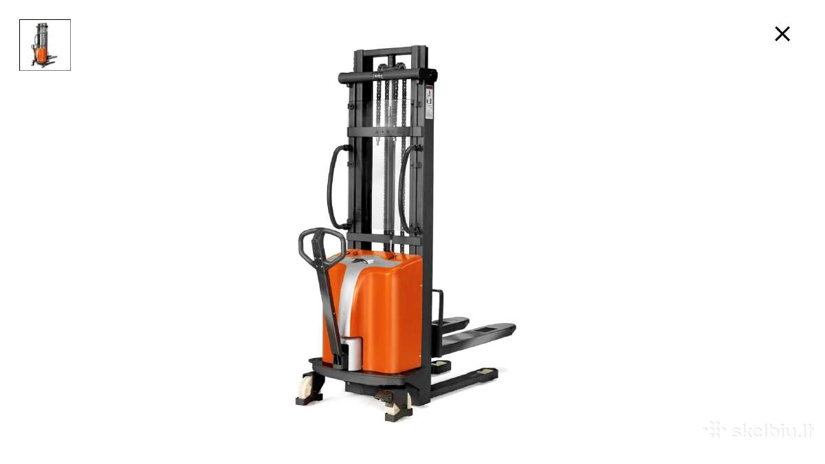 !-65%! Pusiau elektrinis keltuvas Extol 1500kg