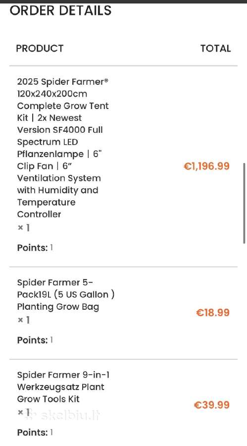 Grow tent/auginimo palapinė - nuotraukos Nr. 2