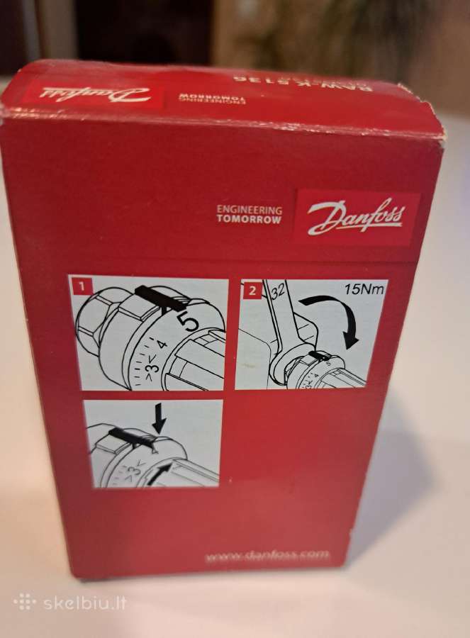 Termostatinė galvutė Danfoss-raw-k 5136 - nuotraukos Nr. 7