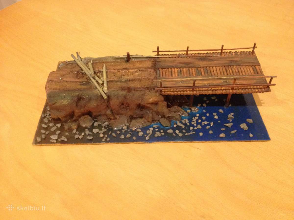 Diorama "tiltas" - nuotraukos Nr. 2
