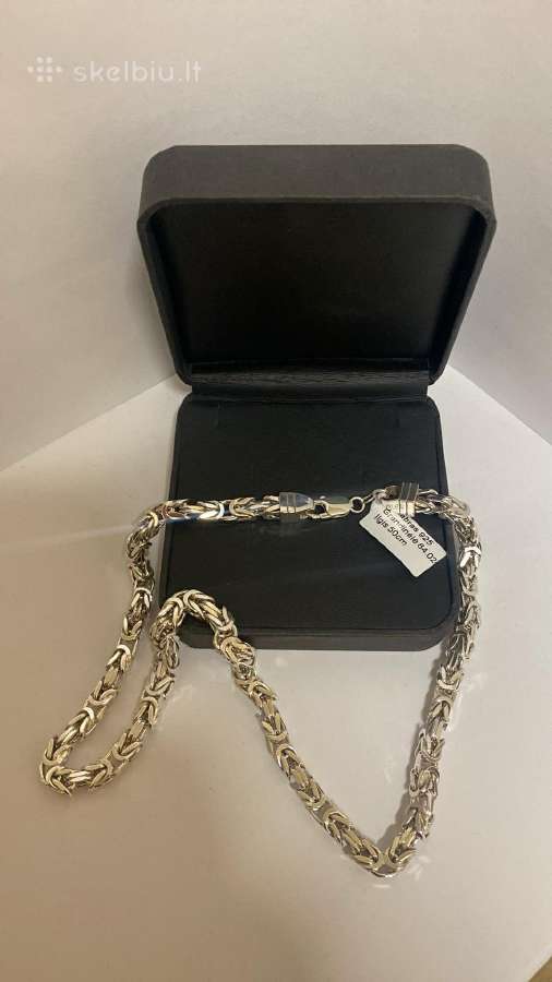 Parduodu sidabrine grandinele 925 praba 84.02gr