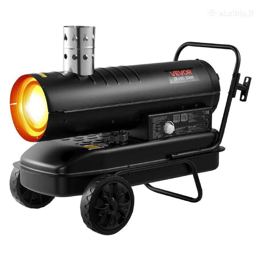 Dyzelinis šildytuvas Vevor 20kw su kaminu