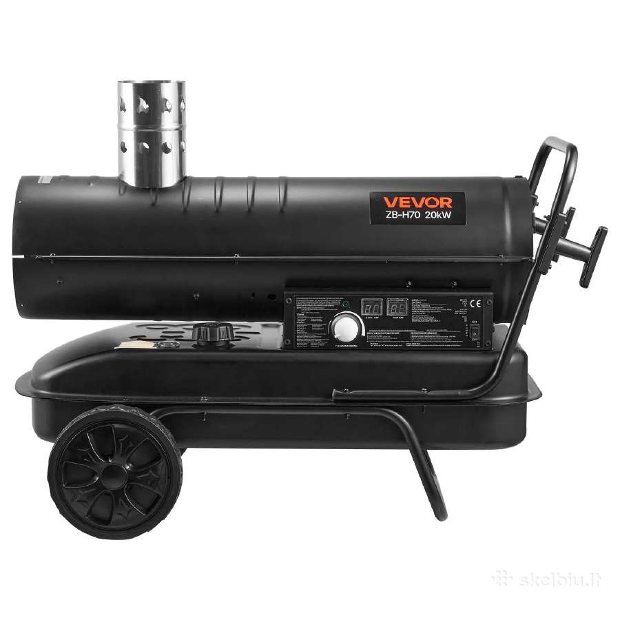 Dyzelinis šildytuvas Vevor 20kw su kaminu - nuotraukos Nr. 3