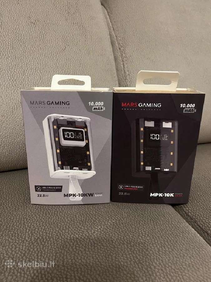 Nešiojamas pakrovėjas (powerbank) 10mah