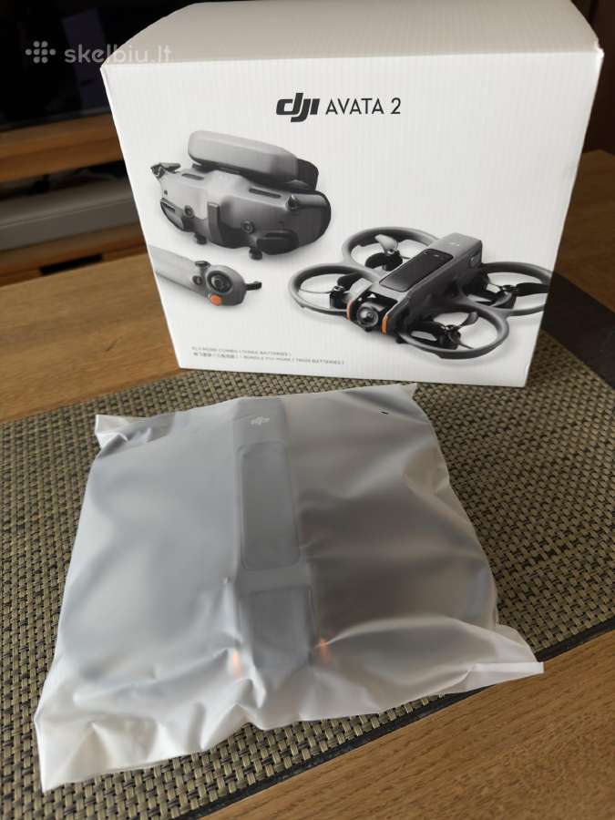 Naujas Dji Avata 2 tik dronas be priedų