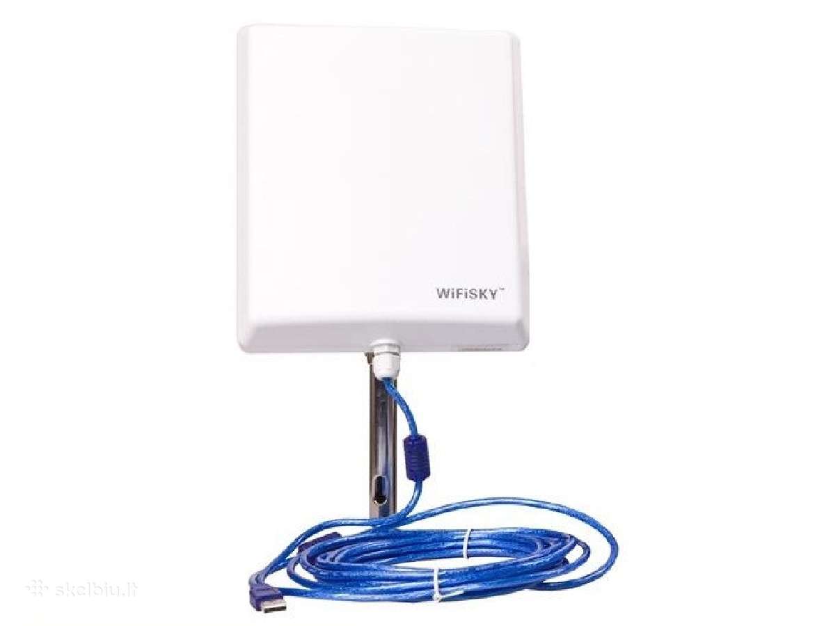 WiFi antena stiprintuvas usb adapteris
