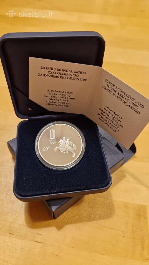 2016m. 20 Eur Xxxi olimpinėms žaidynėms Rio De Žan