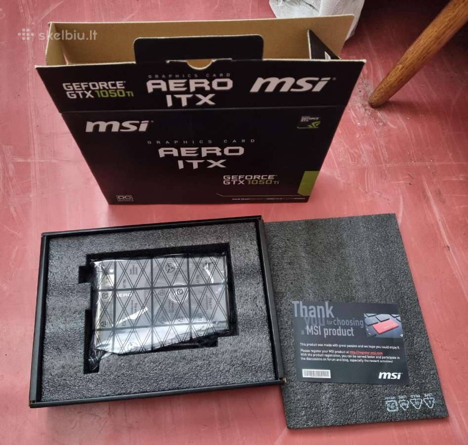 Msi Gtx1050ti - nuotraukos Nr. 2