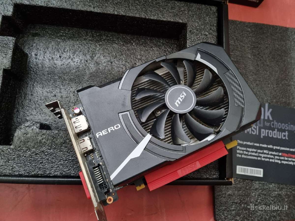 Msi Gtx1050ti - nuotraukos Nr. 3
