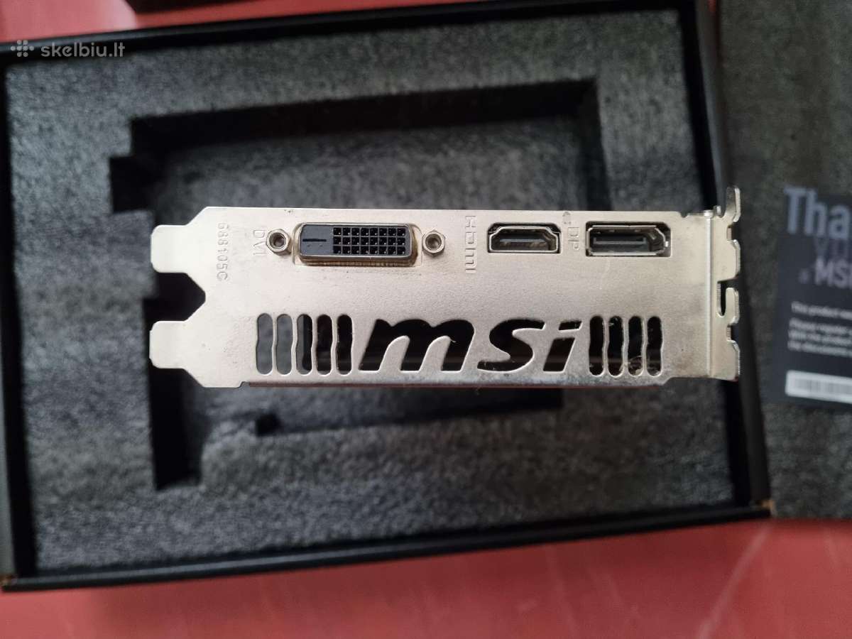 Msi Gtx1050ti - nuotraukos Nr. 5