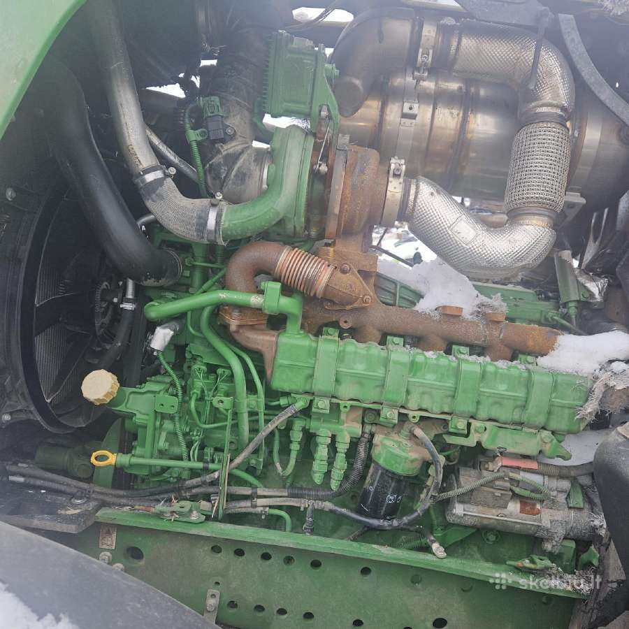 Traktorius John Deere 6195r ardomas dalimis - nuotraukos Nr. 2
