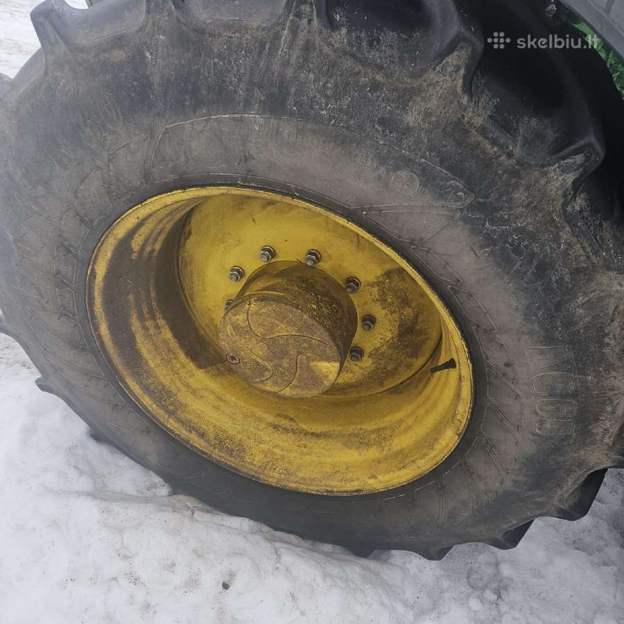 Traktorius John Deere 6195r ardomas dalimis - nuotraukos Nr. 4
