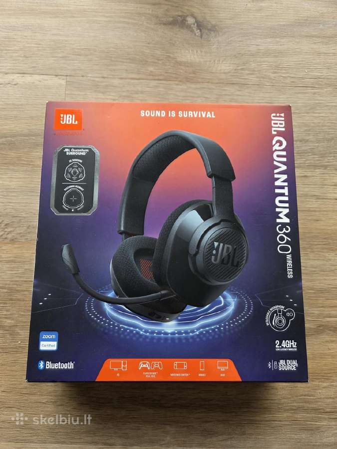 Logitech g522 G325 Jbl Quantum 360 ausinės - nuotraukos Nr. 2