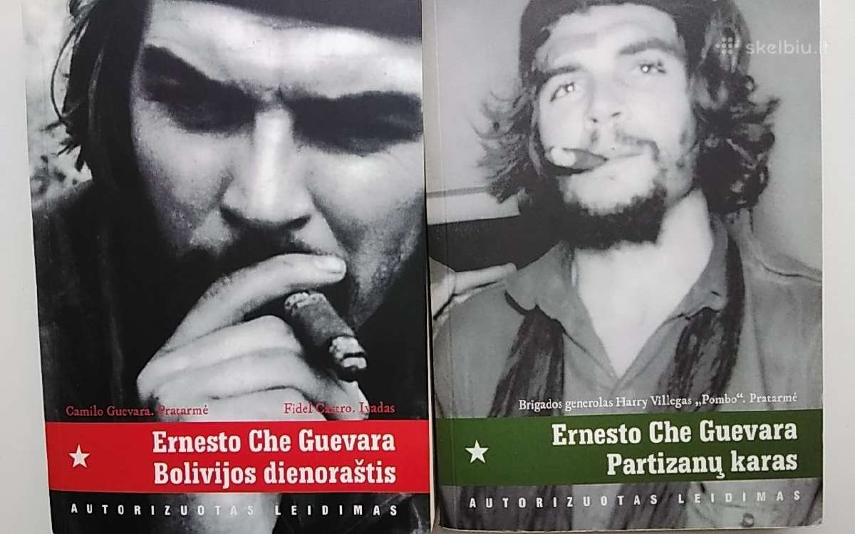 2 Ernesto Che Guevara knygos už 3€