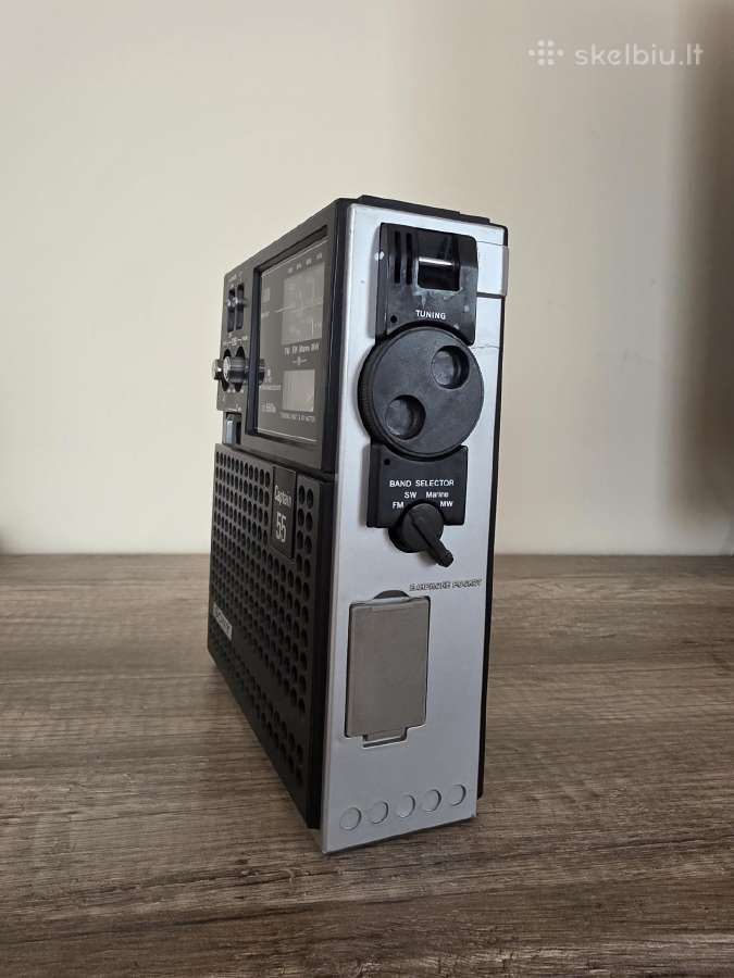 Sony Icf-5500w / Captain 55 radijo imtuvas - nuotraukos Nr. 4