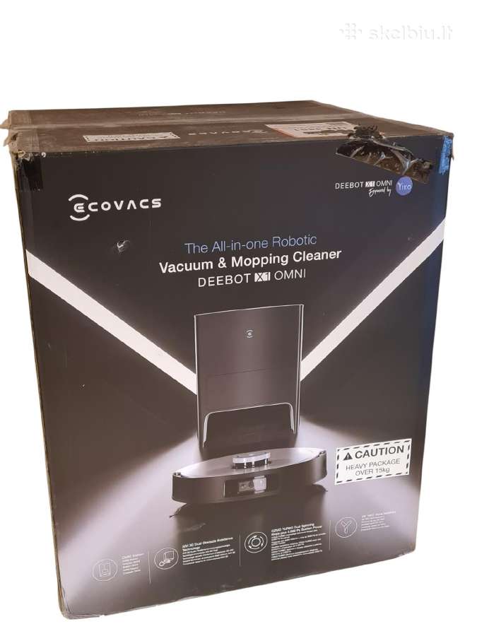 Ecovacs Deebot X1 Omni robotas dulkių siurblys - nuotraukos Nr. 2