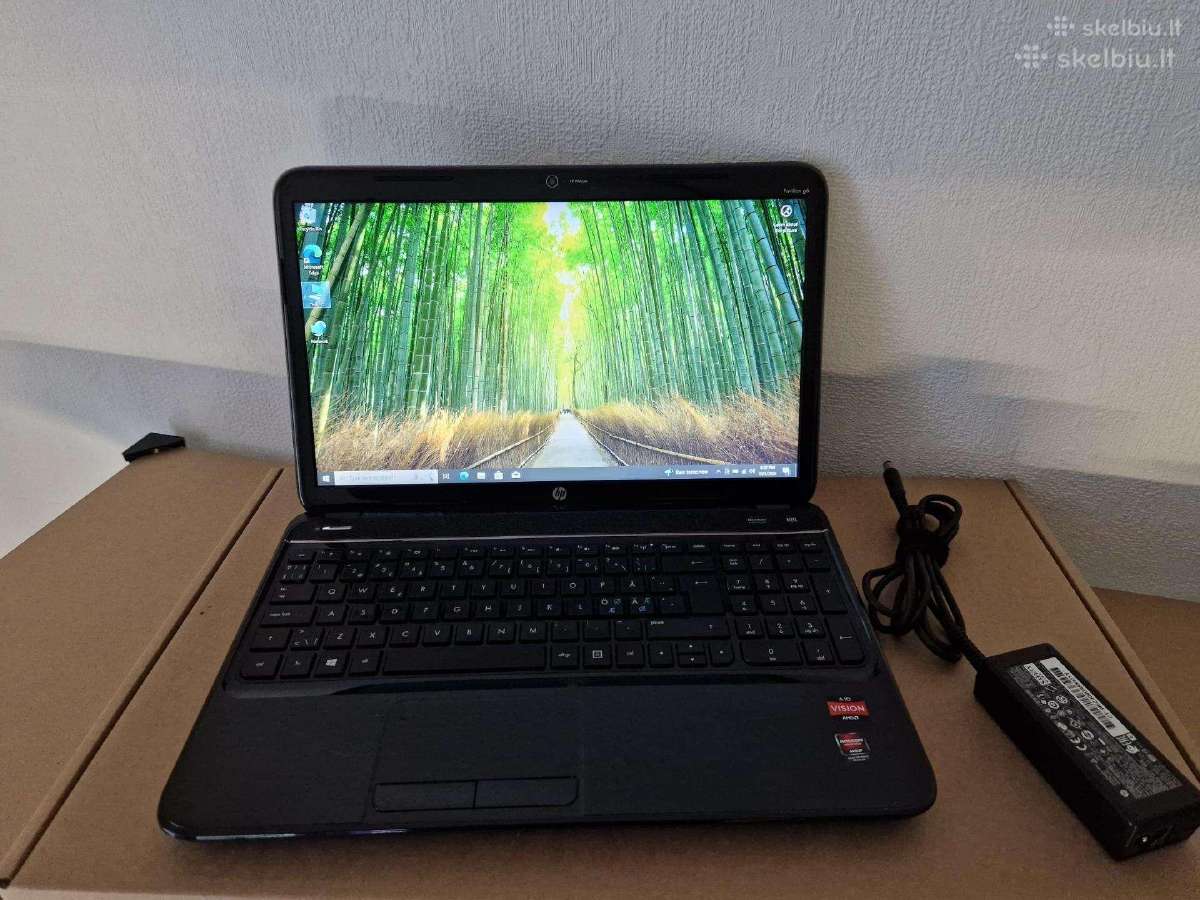 Hp 15.6 Amd Quadcorea10 Ram8gb Dvi Vaizdo plokštės
