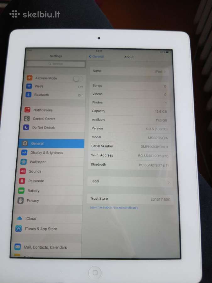 iPad - nuotraukos Nr. 2