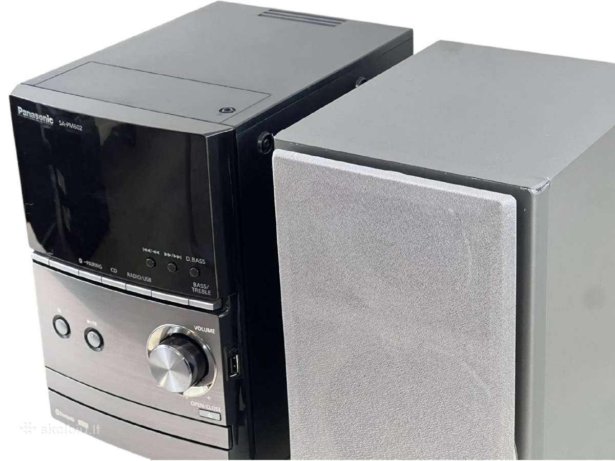 Panasonic Sa-pm602 muzikinis centras + 3 mėn. gara - nuotraukos Nr. 2