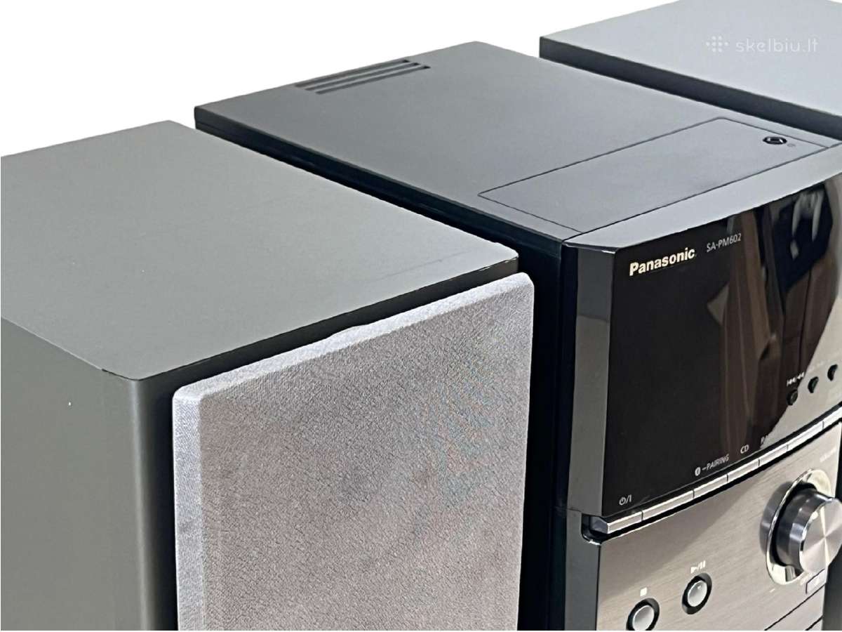 Panasonic Sa-pm602 muzikinis centras + 3 mėn. gara - nuotraukos Nr. 3