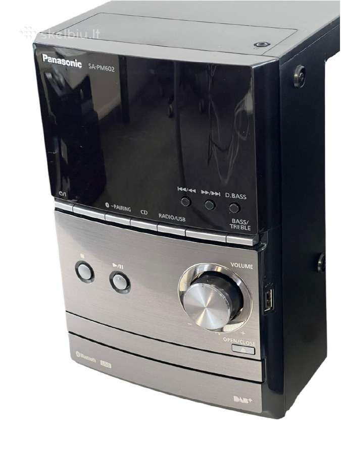 Panasonic Sa-pm602 muzikinis centras + 3 mėn. gara - nuotraukos Nr. 4