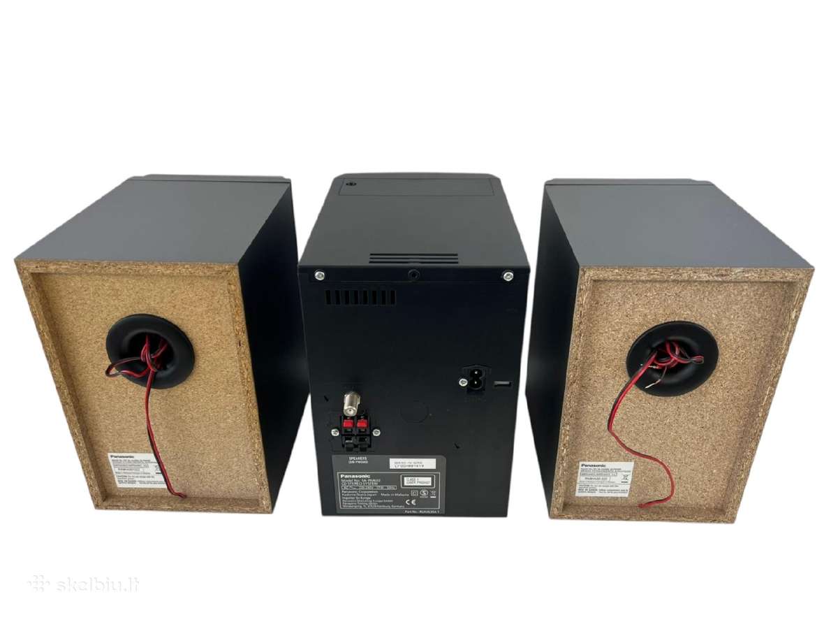 Panasonic Sa-pm602 muzikinis centras + 3 mėn. gara - nuotraukos Nr. 5