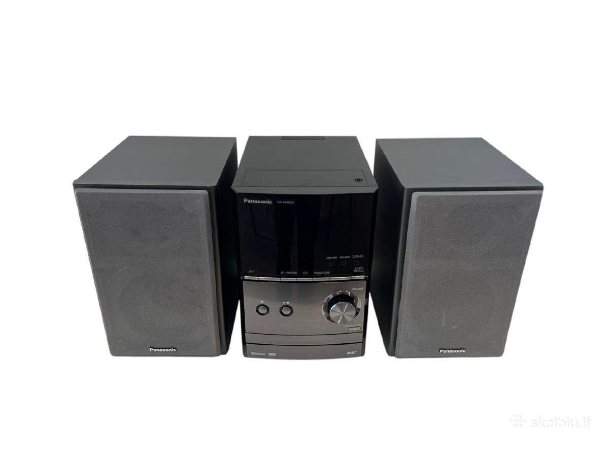 Panasonic Sa-pm602 muzikinis centras + 3 mėn. gara - nuotraukos Nr. 6