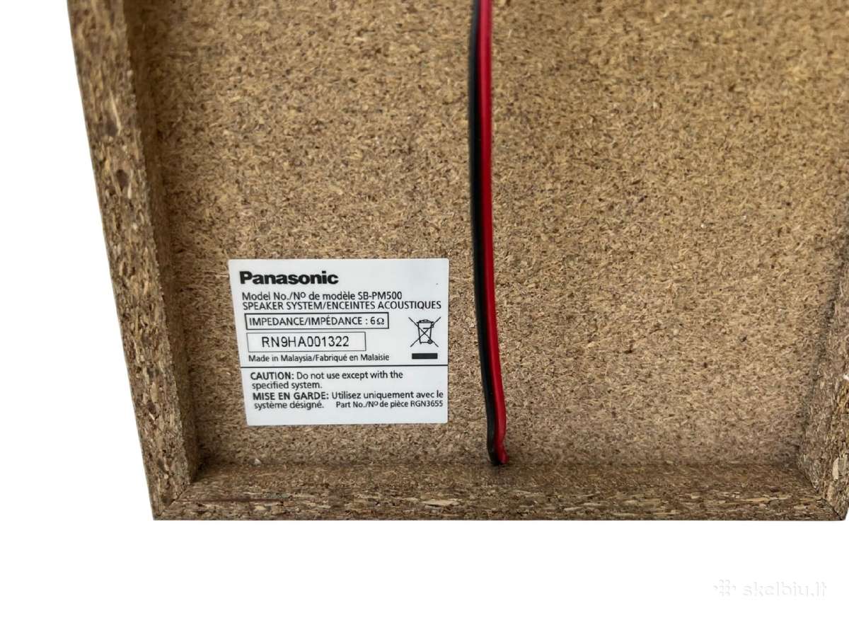 Panasonic Sa-pm602 muzikinis centras + 3 mėn. gara - nuotraukos Nr. 8