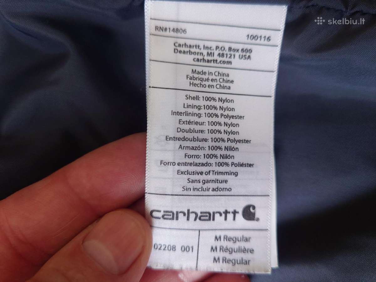 Vyriška striukė carhartt Gilliam. M-l. - nuotraukos Nr. 7