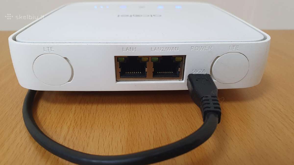 Modemas 4G / maršrutizatorius Alcatel Hh40 V - nuotraukos Nr. 7