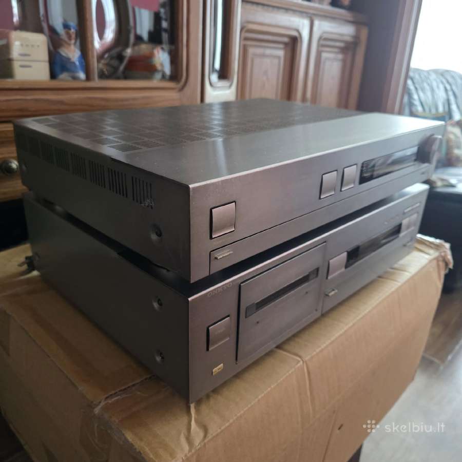 Onkyo R-200 stiprintuvas su fonokorektorium - nuotraukos Nr. 2